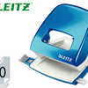 PERFORATEUR LEITZ MATAL CAPACI TA PERFORATION 30F 2 TROUS COLORIS BLEU 107X100X137MM PERFORATEUR LEITZ MATAL CAPACI TA PERFORATION 30F 2 TROUS COLORIS BLEU 107X100X137MM