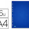 INTERCALAIRE OXFORD POLYPROPYL ENE COLOR LIFE 6 POSITIONS A4 210X297MM RAUTILISABLE PERFORATION INDACHIRABLE TRANSLUCIDE INTERCALAIRE OXFORD POLYPROPYL ENE COLOR LIFE 6 POSITIONS A4 210X297MM RAUTILISABLE PERFORATION INDACHIRABLE TRANSLUCIDE