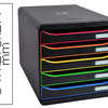 MODULE CLASSEMENT EXACOMPTA BI G BOX PLUS 5 TIROIRS DOCS A4+ 347X278X271MM COLORIS NOIR/ARLEQUIN MODULE CLASSEMENT EXACOMPTA BI G BOX PLUS 5 TIROIRS DOCS A4+ 347X278X271MM COLORIS NOIR/ARLEQUIN