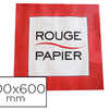 ADHÉSIF DE SOL ROUGE PAPIER 600X600MM ADHÉSIF DE SOL ROUGE PAPIER 600X600MM