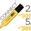 SURLIGNEUR Q-CONNECT PASTEL TR ACA 2/5 MM POINTE BISEAUTAE COLORIS JAUNE SURLIGNEUR Q-CONNECT PASTEL TR ACA 2/5 MM POINTE BISEAUTAE COLORIS JAUNE
