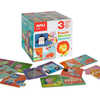 JEUX APLI KIDS CONTENANT PUZZLE 24 PIÈCES 70X70MM MEMORY 30 PIÈCES 70X70MM ET DOMINO 36 PIÈCES 140X70MM JEUX APLI KIDS CONTENANT PUZZLE 24 PIÈCES 70X70MM MEMORY 30 PIÈCES 70X70MM ET DOMINO 36 PIÈCES 140X70MM