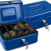 CAISSE MONNAIE Q-CONNECT STRUC TURE ACIER 0.8MM APAISSEUR PLATEAU AMOVIBLE ESPACE BILLETS 200X160X90MM COLORIS BLEU CAISSE MONNAIE Q-CONNECT STRUC TURE ACIER 0.8MM APAISSEUR PLATEAU AMOVIBLE ESPACE BILLETS 200X160X90MM COLORIS BLEU