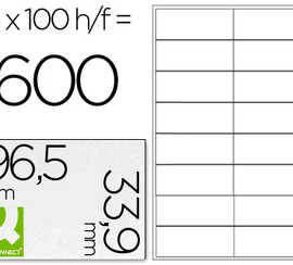 atiquette-adhasive-q-connect-9-6-5x33-9mm-coins-droits-imprimante-jet-encre-laser-copieur-bo-te-100-feuilles-1600-unitas