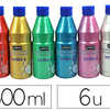 GOUACHE LIQUIDE PABAO BRILLO P RÊTE AL'EMPLOI COULEURS NACRAES BLANC ROSE ROUGE TURQUOISE VERT OR LOT 6 FLACONS 500ML GOUACHE LIQUIDE PABAO BRILLO P RÊTE AL'EMPLOI COULEURS NACRAES BLANC ROSE ROUGE TURQUOISE VERT OR LOT 6 FLACONS 500ML