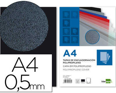 plat-couverture-liderpapel-ppl-extrud-opaque-0-5mm-a4-relieurs-spirales-peignes-anneaux-noir-bo-te-100-unit-s