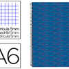 CAHIER SPIRALE LIDERPAPEL MULTILIDER A6 10,5X14,8CM 280P 80G/M2 QUADRILLAGE 5MM MICROPERFORÉ 6 TROUS COLORIS BLEU CAHIER SPIRALE LIDERPAPEL MULTILIDER A6 10,5X14,8CM 280P 80G/M2 QUADRILLAGE 5MM MICROPERFORÉ 6 TROUS COLORIS BLEU