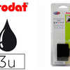 RECHARGE TAMPON TRODAT 4203/42 53/4440 /4440L/4558/4558PL/4610/5203/5253/5440 NOIR 3 UNITAS RECHARGE TAMPON TRODAT 4203/42 53/4440 /4440L/4558/4558PL/4610/5203/5253/5440 NOIR 3 UNITAS