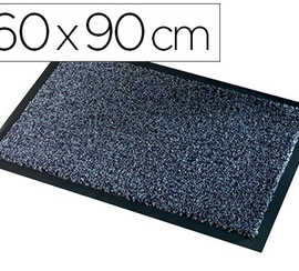 tapis-anti-poussiere-paperflow-polyamide-premium-60x90cm-aspect-velour-coloris-gris