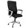 CHAISE DIRECTION Q-CONNECT ROTATIVE TOILE BASE CHROMÉE MAXIMUM SUPPORTÉ 100KG 117X70X52CM COLORIS NOIR 15.3KG CHAISE DIRECTION Q-CONNECT ROTATIVE TOILE BASE CHROMÉE MAXIMUM SUPPORTÉ 100KG 117X70X52CM COLORIS NOIR 15.3KG