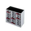 TRIEUR PAPERFLOW MONOBLOC EVOL UTION POLYSTYRENE 24 CASES JUXTAPOSABLES SUPERPOSABLES 54,8X67,4X30,8CM COLORIS GRIS TRIEUR PAPERFLOW MONOBLOC EVOL UTION POLYSTYRENE 24 CASES JUXTAPOSABLES SUPERPOSABLES 54,8X67,4X30,8CM COLORIS GRIS