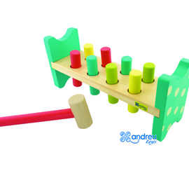 jeu-andreutoys-banc-de-couleurs-8-barres-frapper-multicolore-28-6x8x12-2cm