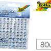 BIJOU EN PIERRE FOLIA CLEAR AUTO-ADHÉSIF PAQUET DE 80 PIÈCES BIJOU EN PIERRE FOLIA CLEAR AUTO-ADHÉSIF PAQUET DE 80 PIÈCES