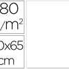 PAPIER CARTONNÉ LIDERPAPEL DES SIN TRAVAUX MANUELS 180G/M2 50X65CM UNICOLORE BLANC PAPIER CARTONNÉ LIDERPAPEL DES SIN TRAVAUX MANUELS 180G/M2 50X65CM UNICOLORE BLANC
