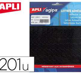 chiffre-apli-agipa-adhasif-12-5mm-rasiste-humidita-coloris-noir-pochette-201-unitas