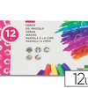 CRAYON CIRE LIDERPAPEL 75MM DI AMETRE 12MM PAPIER CARTON TISSU COLORIS BRILLANTS BOÎTE 12 UNITAS CRAYON CIRE LIDERPAPEL 75MM DI AMETRE 12MM PAPIER CARTON TISSU COLORIS BRILLANTS BOÎTE 12 UNITAS