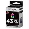 CARTOUCHE JET D'ENCRE REMA LEXMARK 18Y0143 N°43 TRICOLOR CARTOUCHE JET D'ENCRE REMA LEXMARK 18Y0143 N°43 TRICOLOR