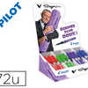 STYLO-FEUTRE PILOT V SIGN PEN POINTE MOYENNE COLORIS ASSORTIS PRÉSENTOIR 72 UNITÉS