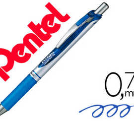 roller-pentel-energel-ratracta-ble-pointe-matal-fine-0-5mm-rechargeable-clip-matal-coloris-bleu