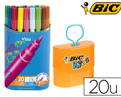 feutre-bic-kids-coloriage-capu-chon-ventil-pointe-fine-bloqu-e-couleurs-vives-assorties-tui-plastique-pack-20u