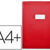 PROTÈGE-CAHIER ELBA PVC RABAT LUXE 22/100E PORTE-ÉTIQUETTE INCLUS ÉTIQUETTE 240X320MM COLORIS ROUGE PROTÈGE-CAHIER ELBA PVC RABAT LUXE 22/100E PORTE-ÉTIQUETTE INCLUS ÉTIQUETTE 240X320MM COLORIS ROUGE