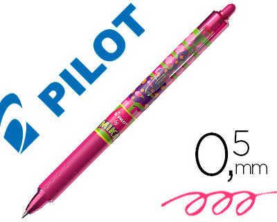 roller-pilot-frixion-ball-clicker-0-7-mika-dition-limit-e-serpent-criture-moyenne-0-5mm-encre-rose-effa-able