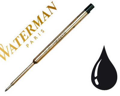 recharge-waterman-stylo-bille-maxima-largeur-fine-coloris-noir