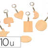 PORTE-CLAS BOIS ADACORER FORM ES GAOMATRIQUES SACHET 10 UNITAS PORTE-CLAS BOIS ADACORER FORM ES GAOMATRIQUES SACHET 10 UNITAS