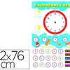 POSTER BOUCHUT GRANDRÉMY J' APPRENDS L'HEURE 52X76CM 150G PELLICULÉ EFFAÇABLE À SEC POSTER BOUCHUT GRANDRÉMY J' APPRENDS L'HEURE 52X76CM 150G PELLICULÉ EFFAÇABLE À SEC