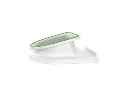 support-de-bureau-leitz-rotatif-wow-base-pivotante-360-degr-s-ergonomique-position-verticale-horizontale-coloris-blanc