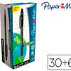 STYLO-BILLE PAPER MATE FLEXIGR IP ALITE ACRITURE LARGE 0.8MM ENCRE DOUCE CORPS CAOUTCHOUTA ANT-GLISSE NOIR PACK 30U+6 STYLO-BILLE PAPER MATE FLEXIGR IP ALITE ACRITURE LARGE 0.8MM ENCRE DOUCE CORPS CAOUTCHOUTA ANT-GLISSE NOIR PACK 30U+6