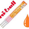 RECHARGE ROLLER UNIBALL FANTHOM THERMOSENSIBLE POINTE 0.7MM ÉCRIRE GOMMER RÉÉCRIRE ENCRE GEL ORANGE SET 3 UNITÉS