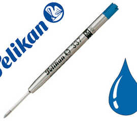recharge-pelikan-stylo-bille-m-atal-largeur-moyenne-coloris-bleu