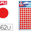 PASTILLE ADHASIVE APLI AGIPA D IAMETRE 8 MM COLORIS ROUGE POCHETTE 462 UNITAS PASTILLE ADHASIVE APLI AGIPA D IAMETRE 8 MM COLORIS ROUGE POCHETTE 462 UNITAS