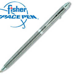 stylo-bille-fisher-sf1015-space-pen-sans-navette-corps-fin-chrom-quadrill-supporte-temp-ratures-extr-mes-noir