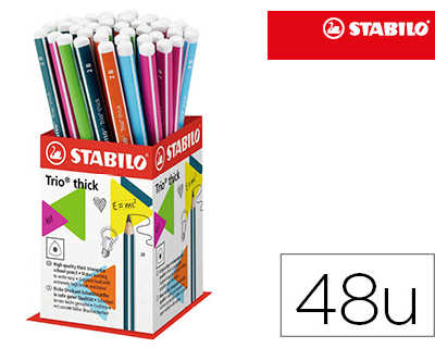 crayon-stabilo-graphite-trio-thick-2b-godet-48-unit-s