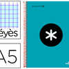 CAHIER SPIRALE LIDERPAPEL ANTA RTIK A5 240P 100G COUVERTURE REMBORDAE SAYES MICROPERFORA 5 BANDES COLORIS TURQUOISE CAHIER SPIRALE LIDERPAPEL ANTA RTIK A5 240P 100G COUVERTURE REMBORDAE SAYES MICROPERFORA 5 BANDES COLORIS TURQUOISE