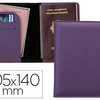 ÉTUI PASSEPORT POLYURÉTHANE FORMAT INTERNATIONAL 1 EMPLACEMENT DOCUMENT 2 POCHETTES 140X105MM COLORIS VIOLET ÉTUI PASSEPORT POLYURÉTHANE FORMAT INTERNATIONAL 1 EMPLACEMENT DOCUMENT 2 POCHETTES 140X105MM COLORIS VIOLET