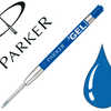 RECHARGE PARKER JOTTER GEL BAL L POINTE MOYENNE BLEU