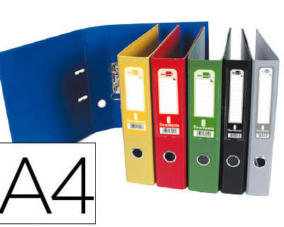 classeur-levier-liderpapel-a4-documenta-carton-remborda-1-9mm-dos-52mm-rado-matallique-coloris-assortis-classiques