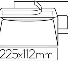 enveloppe-gpv-dl-112x225mm-90-g-adhasive-fermeture-rapide-sacurisae-dafinitive-fen-tre-45x100mm-blanche-bo-te-500-unita