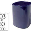 POT À CRAYONS PLASTIQUE ROND HAUTEUR 103MM DIAMÈTRE 80MM COLORIS BLEU POT À CRAYONS PLASTIQUE ROND HAUTEUR 103MM DIAMÈTRE 80MM COLORIS BLEU