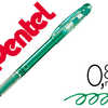 ROLLER PENTEL MÉTAL SLICCI POINTE AIGUILLE ÉCRITURE FINE 0.8MM CORPS FIN COURT 13.5CM ENCRE GEL COULEUR VERT ROLLER PENTEL MÉTAL SLICCI POINTE AIGUILLE ÉCRITURE FINE 0.8MM CORPS FIN COURT 13.5CM ENCRE GEL COULEUR VERT