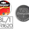 PILE ENERGIZER MINIATURE APPAR EILS ALECTRONIQUES I.C.E. CR1620 3V BLISTER 1 UNITA PILE ENERGIZER MINIATURE APPAR EILS ALECTRONIQUES I.C.E. CR1620 3V BLISTER 1 UNITA