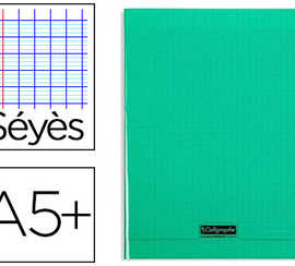 cahier-piqua-clairefontaine-co-uverture-polypropylene-transparente-a5-17x22cm-96-pages-90g-sayes-coloris-vert