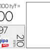 ATIQUETTE ADHASIVE APLI AGIPA IMPRIMANTE LASER COPIEUR 210X297MM BOÎTE 100 UNITAS ATIQUETTE ADHASIVE APLI AGIPA IMPRIMANTE LASER COPIEUR 210X297MM BOÎTE 100 UNITAS