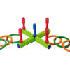 JEU D'ANNEAUX MULTIPLES PLASTICO ROTOTECH AVEC 5 CIBLES 6 ANNEAUX DIAMÈTRE 135MM 390G JEU D'ANNEAUX MULTIPLES PLASTICO ROTOTECH AVEC 5 CIBLES 6 ANNEAUX DIAMÈTRE 135MM 390G