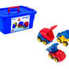 JEU MINILAND MINIMOBIL DUMPY 6 VÉHICULES JEU MINILAND MINIMOBIL DUMPY 6 VÉHICULES