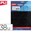 CHIFFRE APLI AGIPA ADHASIF 75M M RASISTE HUMIDITA COLORIS NOIR POCHETTE 138 UNITAS CHIFFRE APLI AGIPA ADHASIF 75M M RASISTE HUMIDITA COLORIS NOIR POCHETTE 138 UNITAS