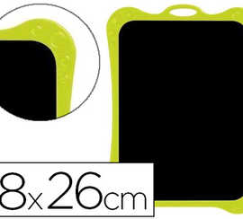 ardoise-noire-maped-180x260mm-1-face-unie-1-face-quadrillae-cadre-en-plastique-couleur